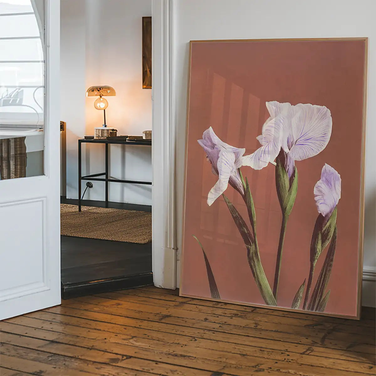 Iris Kaempferi Ogawa Kazumasa Flowers Print