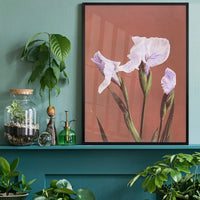 Iris Kaempferi Ogawa Kazumasa Flowers Print