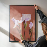 Iris Kaempferi Ogawa Kazumasa Flowers Print