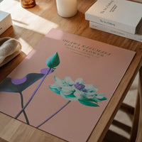 Lotus Flower Inverted Ogawa Kazumasa Flowers Print