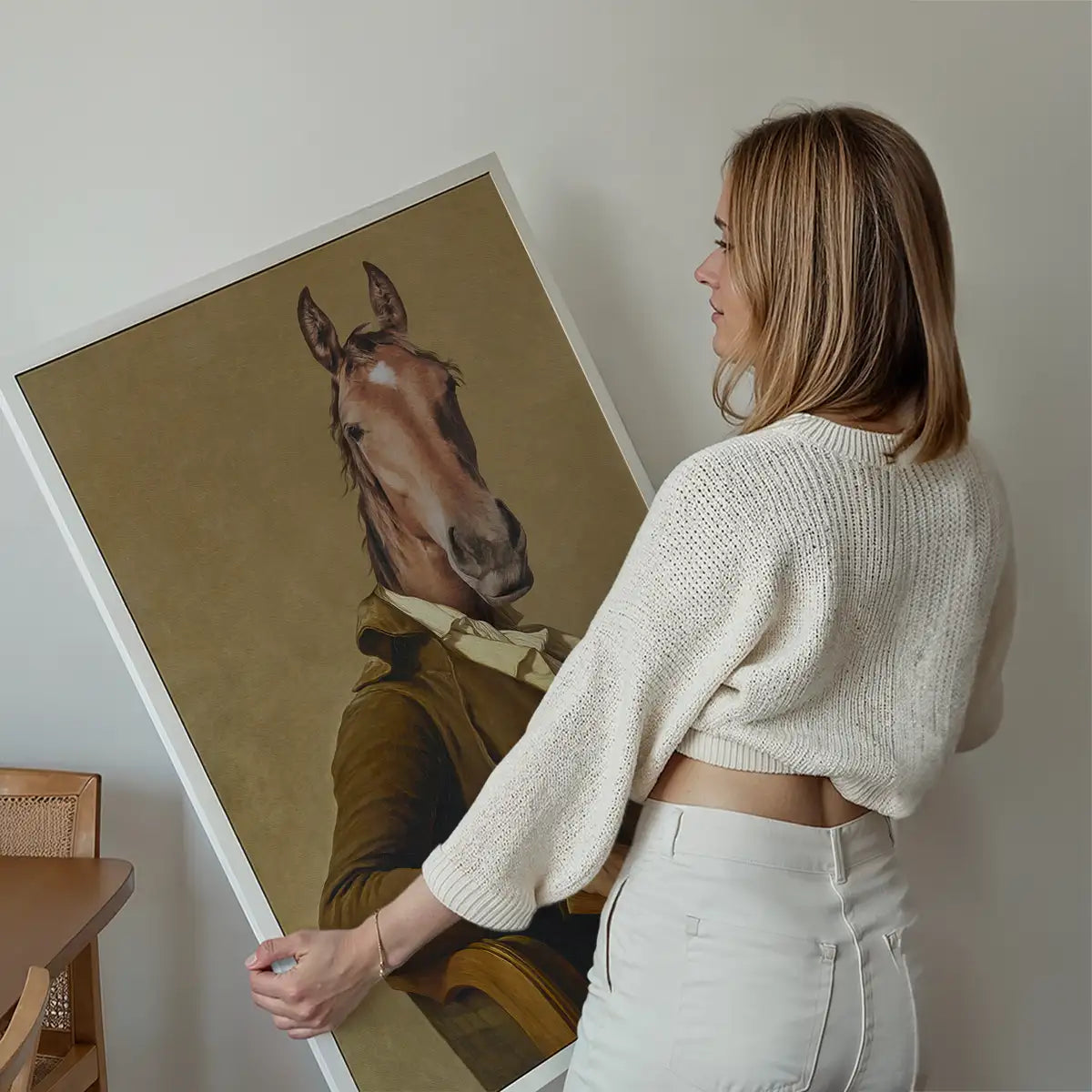 Horse Head Portrait Print