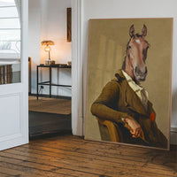 Horse Head Portrait Print