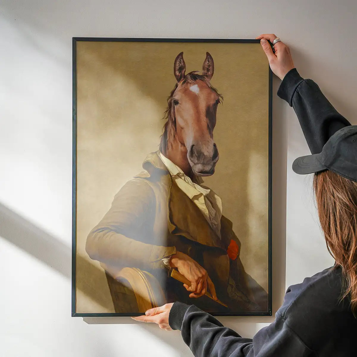 Horse Head Portrait Print