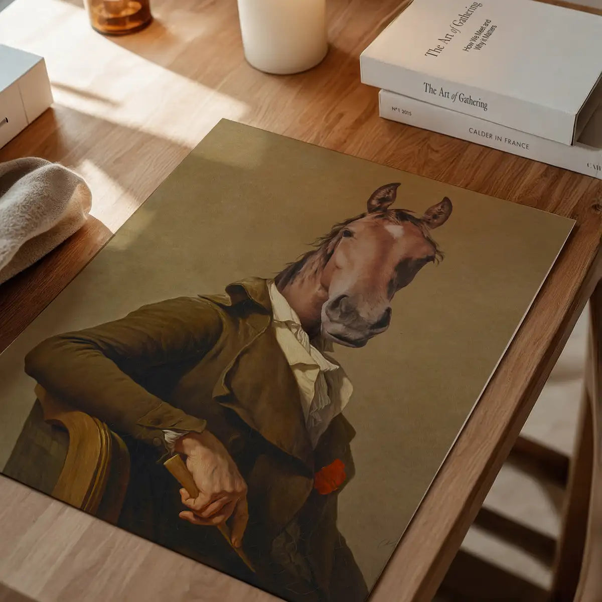Horse Head Portrait Print
