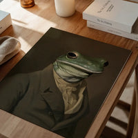 Frog Head Portrait Print