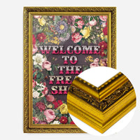 Welcome to the Freakshow Typography Maximalist Print