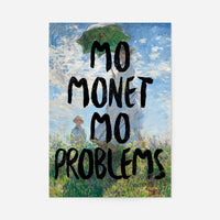 Mo Monet Mo Problems Altered Art Print