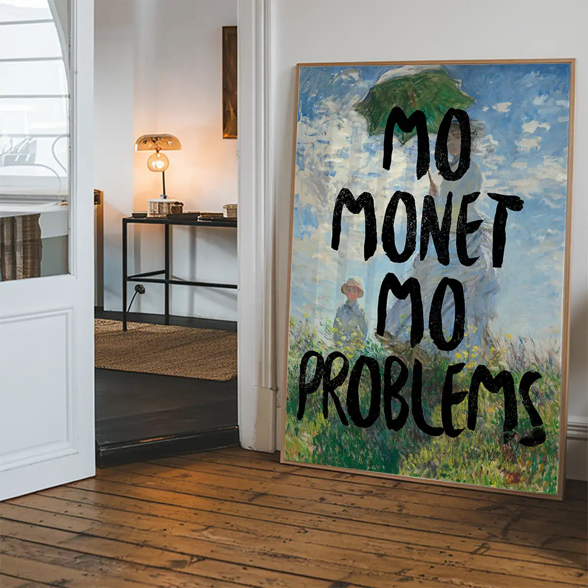Mo Monet Mo Problems Altered Art Print
