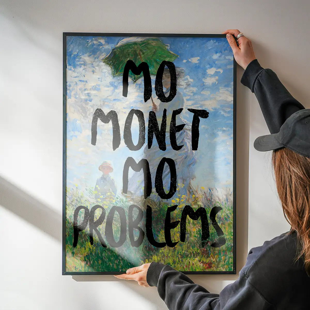 Mo Monet Mo Problems Altered Art Print