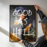 Good As Hell Vintage Portrait Print