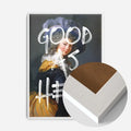 White Wood Frame