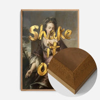 Shake It Off Vintage Portrait Print