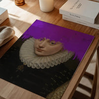 Graffiti Spraypaint Drips Portrait Print