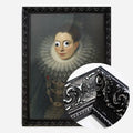 Black Ornate Frame