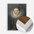 White Wood Frame
