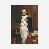 Stick On Wobbly Eyes Napoleon Print
