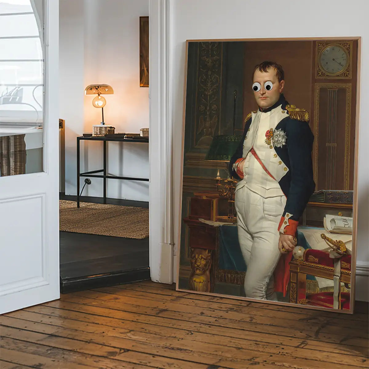 Stick On Wobbly Eyes Napoleon Print