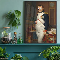 Stick On Wobbly Eyes Napoleon Print