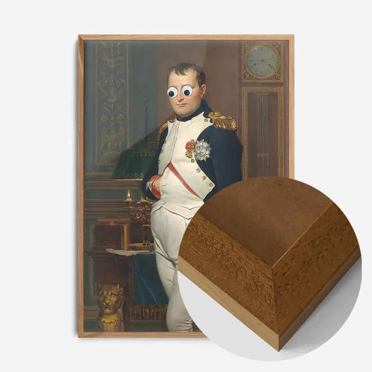 Stick On Wobbly Eyes Napoleon Print