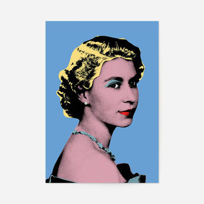Pop Art Queen Jubilee Print-InkAndDrop