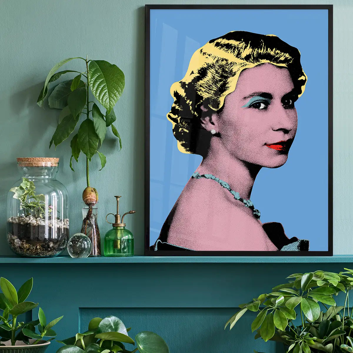 Pop Art Queen Jubilee Print