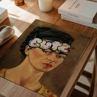 Cute Frida Kahlo Graffiti Tag Print