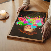 Dope Graffiti Tag Portrait Print
