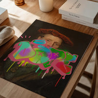 Dope Graffiti Tag Portrait Print