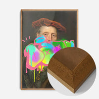 Dope Graffiti Tag Portrait Print