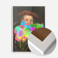 Dope Graffiti Tag Portrait Print