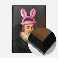 King Henri IV of France with Balloon Bunny Rabbit Ears Print