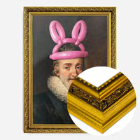 King Henri IV of France with Balloon Bunny Rabbit Ears Print