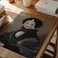 Felt Shark Mask Portrait Print