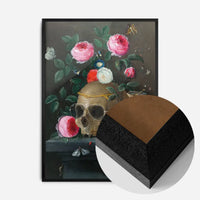 Vanitas Still Life Skull with Sunglasses by Jan Van Kessel Print