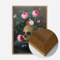 Vanitas Still Life Skull with Sunglasses by Jan Van Kessel Print