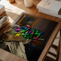 Slay Graffiti Tag Portrait Painting Print