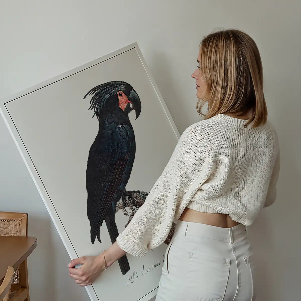 Palm Cockatoo Parrot Bird Print
