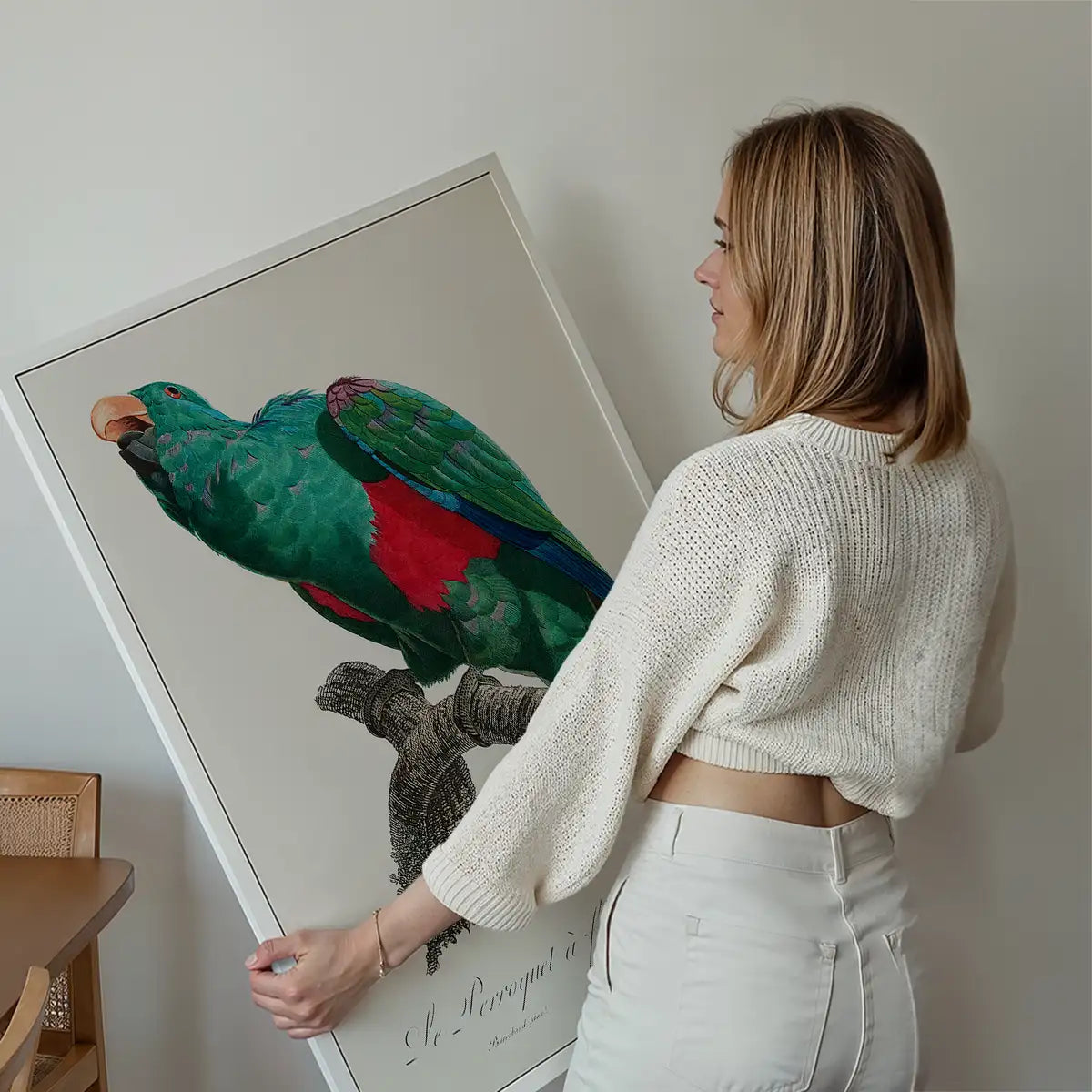 Eclectus Parrot Bird Print
