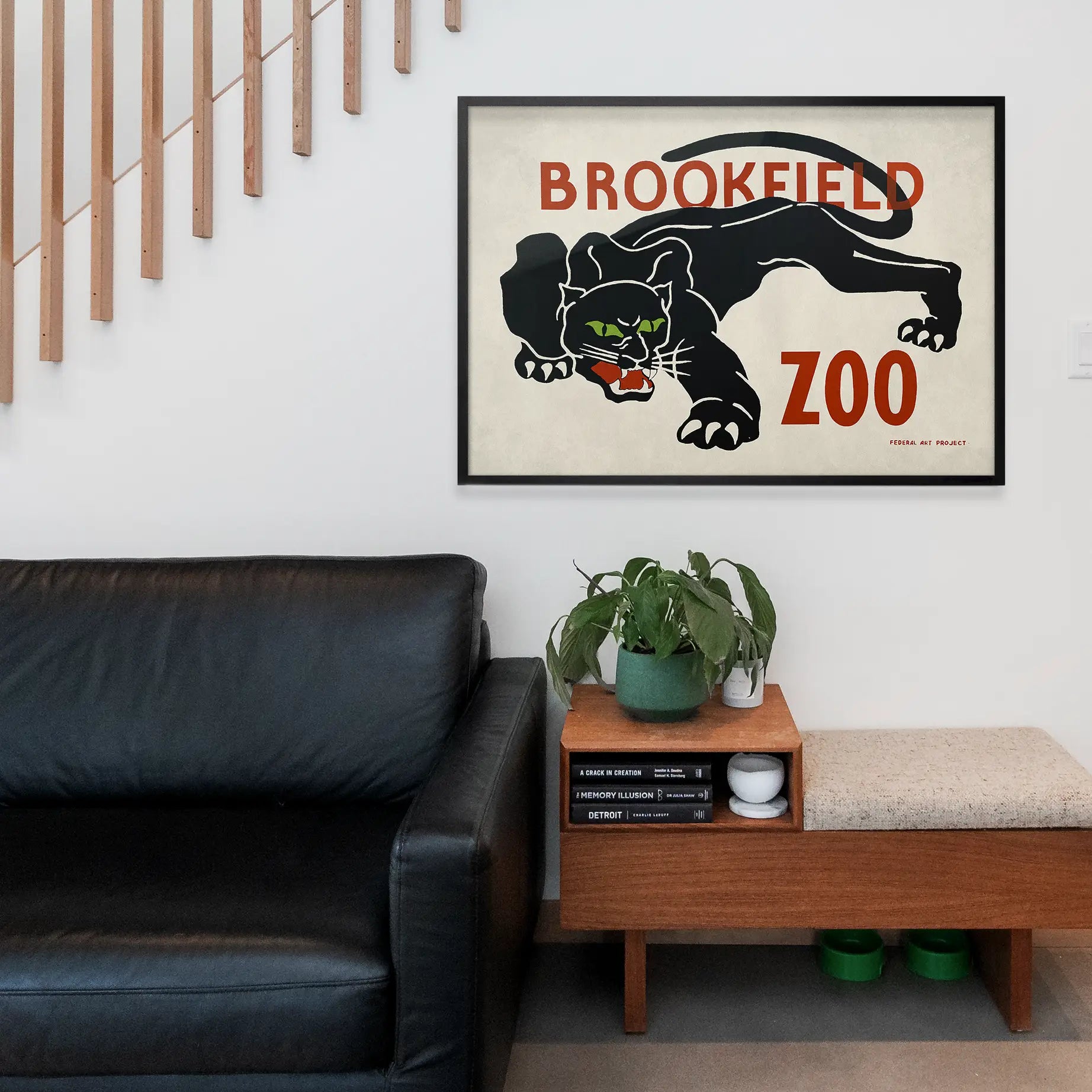 Black Panther Brookfield Zoo Poster