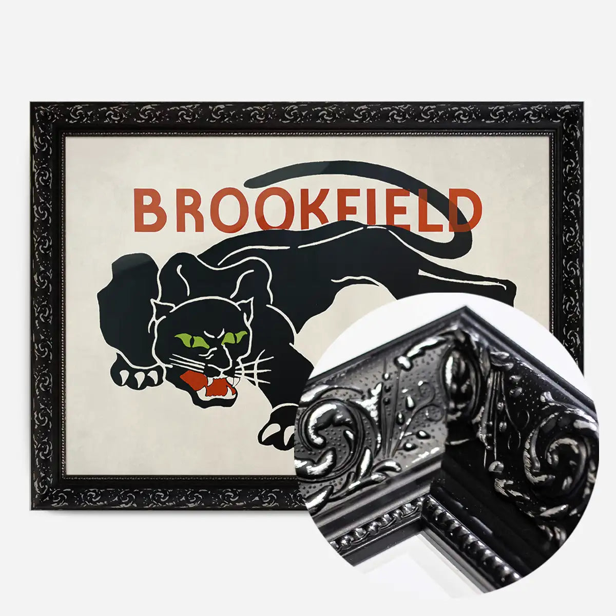 Black Panther Brookfield Zoo Poster