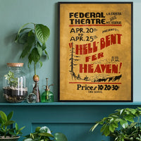Hell Bent for Heaven Federal Theatre Poster
