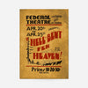Federal Theatre vintage poster print