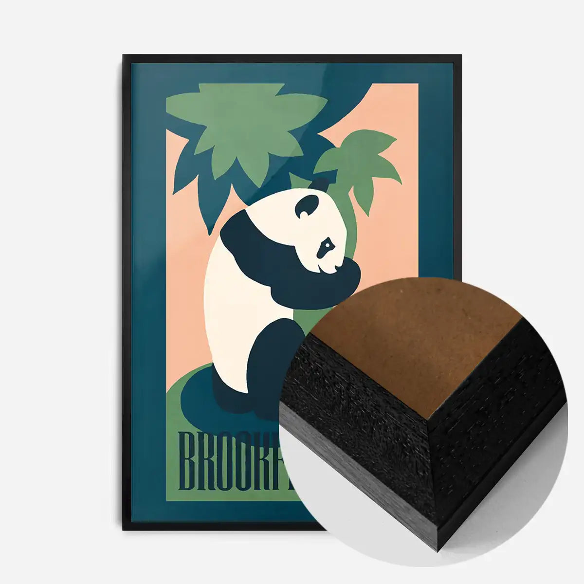 Brookfield Zoo Illinois Panda Poster