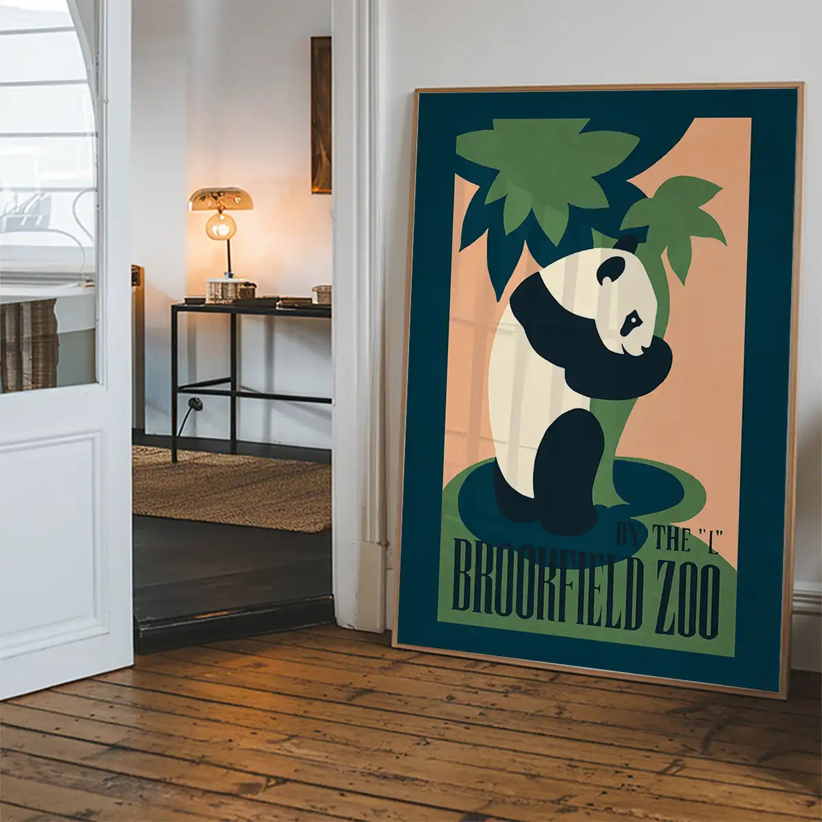 Brookfield Zoo Illinois Panda Poster