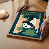 Brookfield Zoo Illinois Panda Poster
