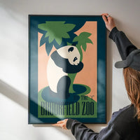 Brookfield Zoo Illinois Panda Poster