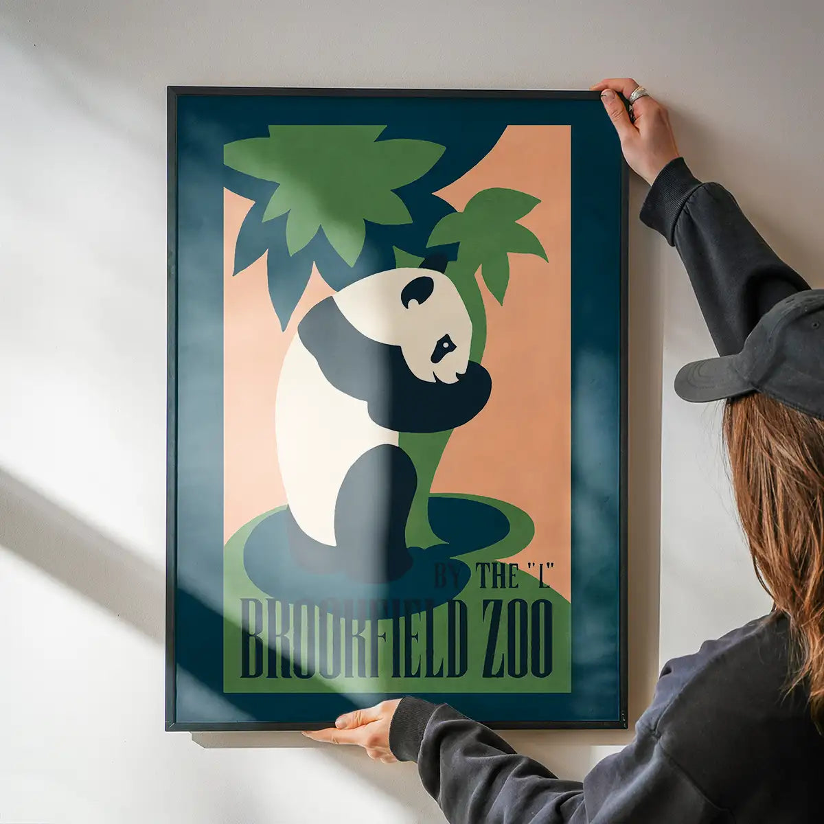 Brookfield Zoo Illinois Panda Poster
