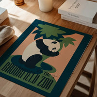 Brookfield Zoo Illinois Panda Poster