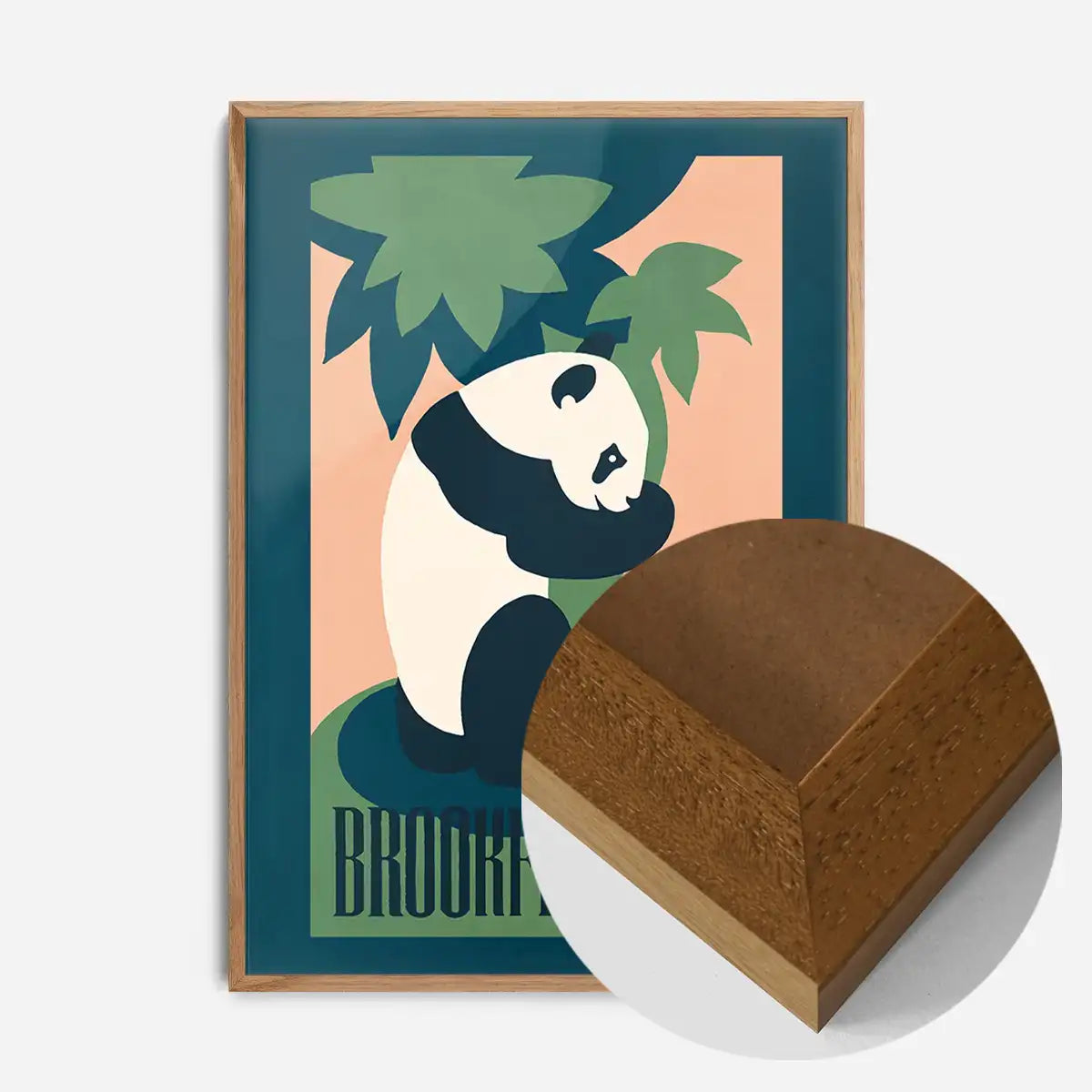 Brookfield Zoo Illinois Panda Poster