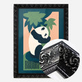 Black Ornate Frame